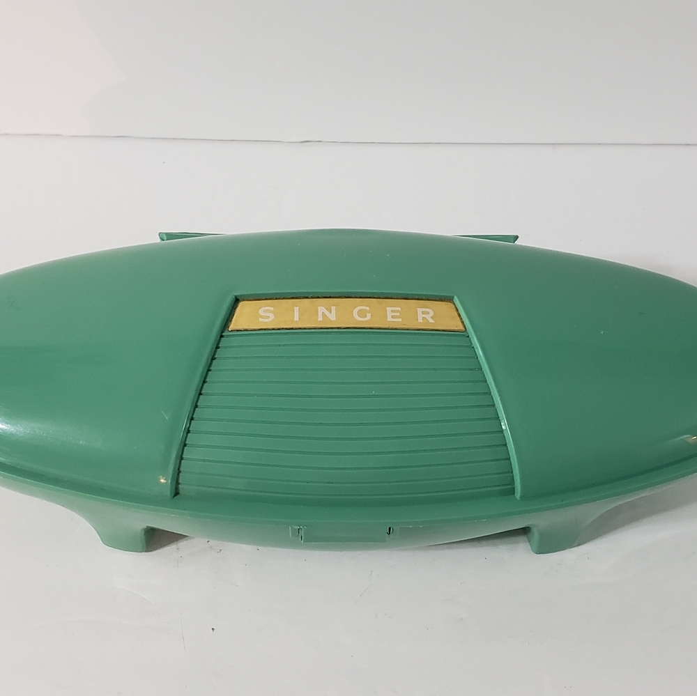Vintage Singer Atomic Buttonholer Box 1960's